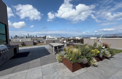 Potrero Hill Condo | Luxury San Francisco 2BR/2BA Condo/Parking/Rooftop w/Panoramic Views