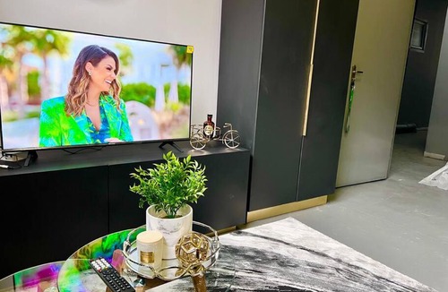 Downtown Johannesburg Apartment | Matcha themed Apartment in City