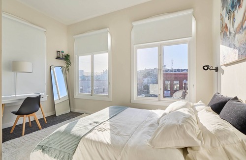 Mission District Apartment | Modern and cozy city getaway with 360º views of the SF skyline and bay!