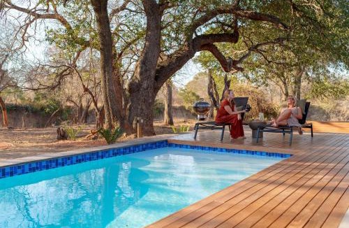 Hoedspruit Villa | Nomads Den Safari Villas - Heated Pools and Riverbed views