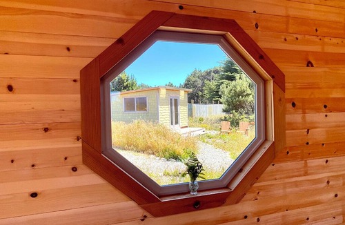 Point Arena House | Octagon coastal cabin retreat. Private and pet friendly.