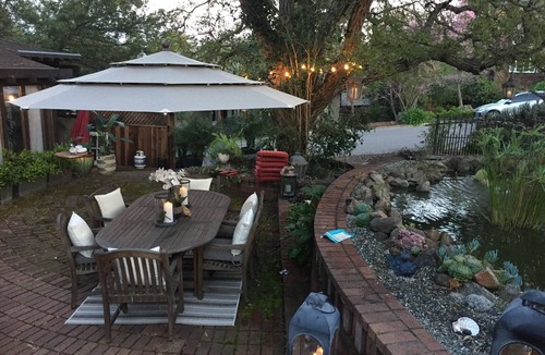 Petaluma House | Petaluma Koi Pond Retreat . very relaxing and close to wine country.
