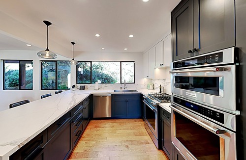 Kenwood House | Private 7-acre Kenwood retreat with pool, hot tub, firepit, & vineyard views