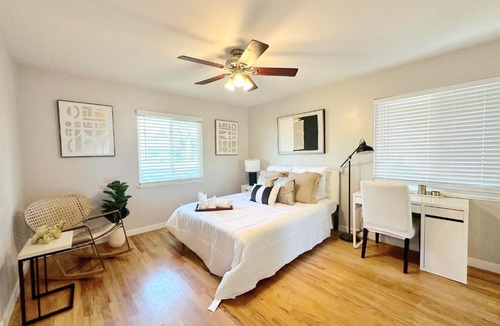 West San Jose Apartment | Relaxing 3-room Apartment with yard pool, Near Santana Row-No Party-
