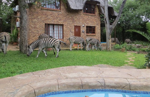 Marloth Park House | Safari in the garden, your private viewing decks. Enjoy the bush and relax!