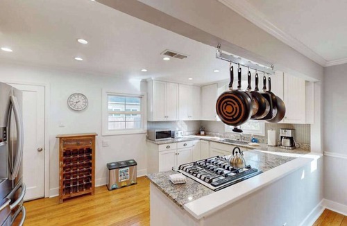 Junior College Neighborhood Association House | Santa Rosa 2BR home with shaded patio — walk to Willi's Wine Bar
