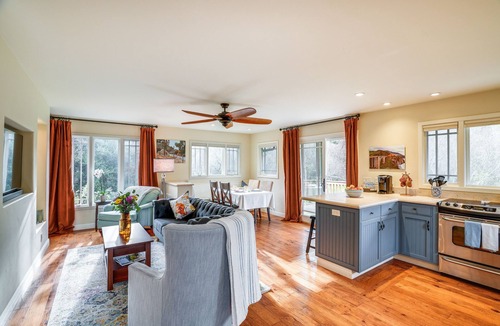 Carmel House | Scenic Carmel Valley Home w/Deck: Steps to River!