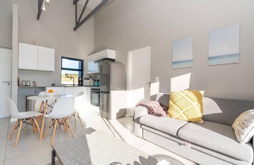 Mykonos Apartment | Stylish Urban Stay | Balcony | Braai Area