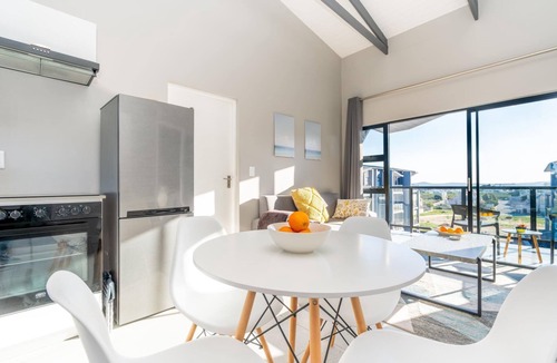 Mykonos Apartment | Stylish Urban Stay | Balcony | Braai Area