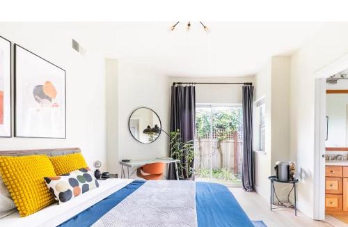 Fillmore District House | Sunny Central SF Suite with private bathroom and yard