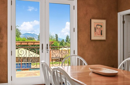 Scenic Brush Creek House | The Hideaway | Pool,Tennis Court, Outdoor Kitchen