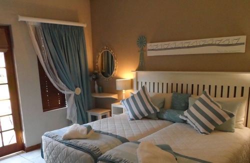 Bloemfontein Bed & Breakfast | Tripple Room (3 Singles/King & Single) Cherry Lane Self Catering and B&B