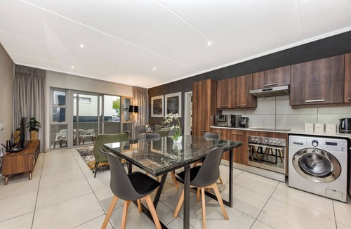 Sandown Apartment | Unwind in Luxury:2BR in Sandton w/Private Balcony