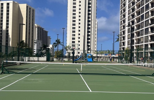 Waikiki Condo | View Condo with Free Parking, Pool, Hottub, Sauna, Tennis Court and More