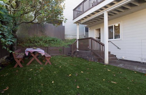 Mission District Apartment | W/outdoor space and private entry, the home is an ideal self-contained shelter.