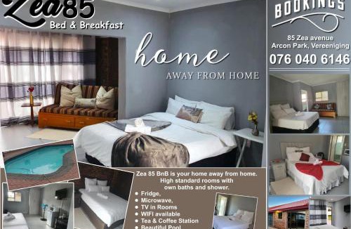 Vereeniging Bed & Breakfast | Zea 85 BnB