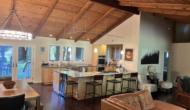 A Family Retreat Among the Redwoods.