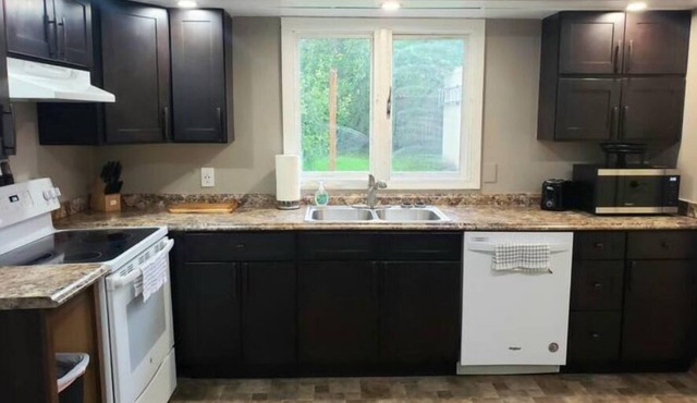 Caribou Flat II: Theater, Firepit & Private Yard! in Anchorage