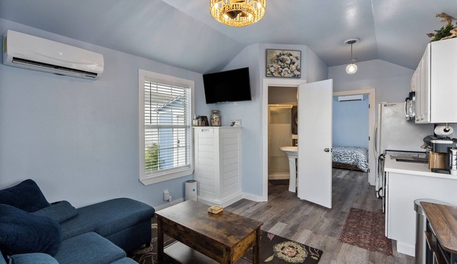 Charming 1-bedroom tiny home with in home laundry & WiFi in Corpus Christi in Corpus Christi