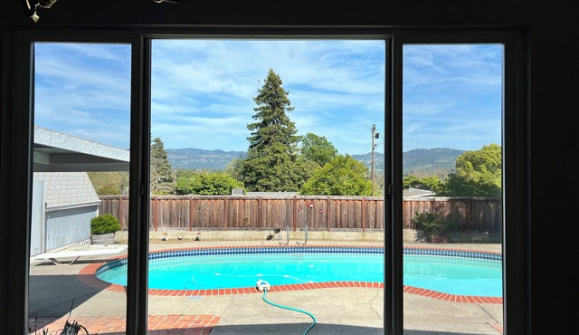 Charming Furnished Napa Retreat with Private Pool