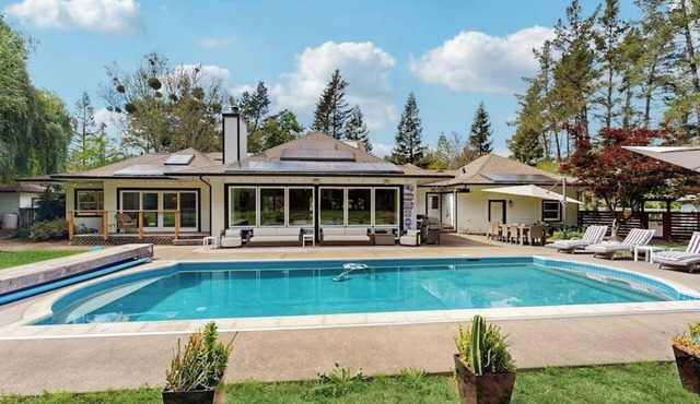 Exclusive Lux Villa Estate with private pool, hot tub, game room & bocce court