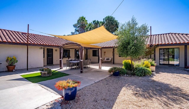 Gated Hacienda + Casita + Fire Pit | Wine Country | Hacienda Buena Vida in Templeton
