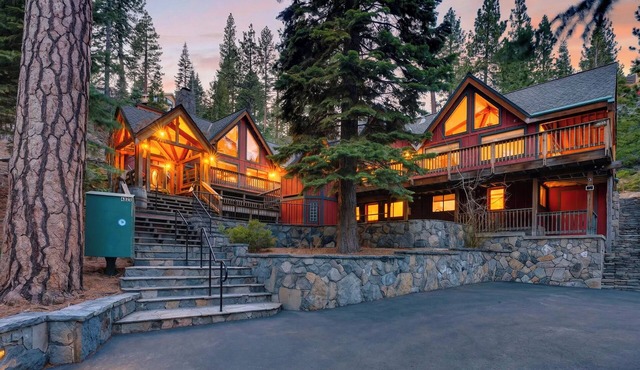 Hot Tub | A-Frame Charm | North Lake Tahoe | Beach Access | Grand Elk Chalet in Carnelian Bay