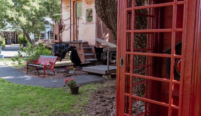 London Calling Railroad Caboose Cabin