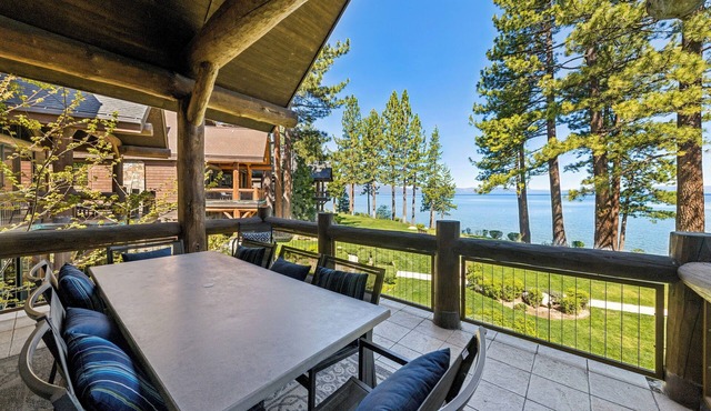 Luxury Lakefront Retreat w/A/C, Hot Tub, Gym | PEAK SS12 in South Lake Tahoe