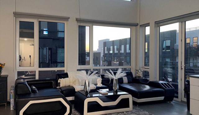 Luxury Loft Floor-to-Ceiling Windows