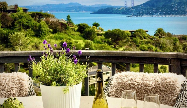 Luxury Tiburon Retreat Golden Gate Bridge/Bay Views from All 5 King Bedrooms