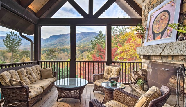 Mountain Views! Home in Bright's Creek Golf Club in Mill Spring