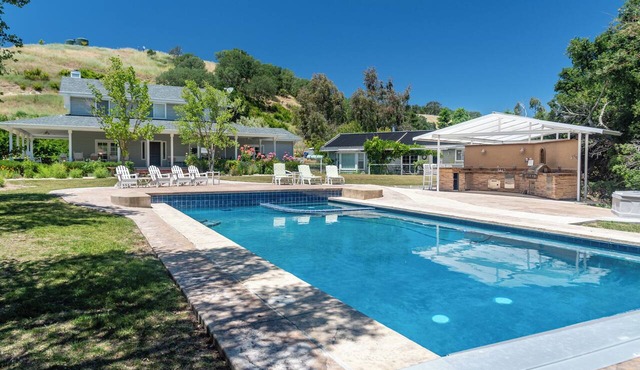 Olive Orchard + Pool + Hot Tub | Hilltop Views | Hidden Hills Olives and Oaks in Templeton