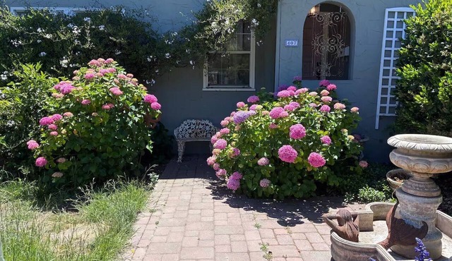 Perfect 3 bedroom house with AC in awesome Petaluma neighborhood near downtown