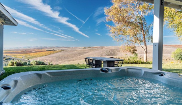 Pool + Hot Tub + Games | Paso Robles Wine Country | Sunset at Nirvana in San Miguel