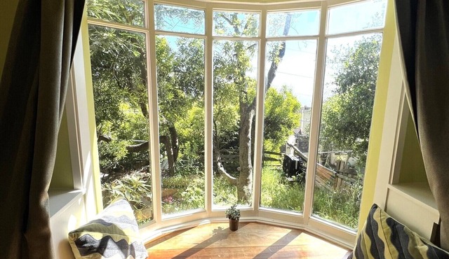 Serenity Redwood Studio Berkeley Hills SF Bay Views