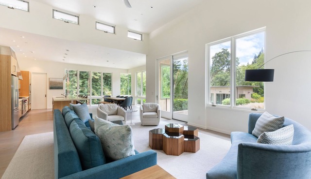 Sonoma Serenity: Modern Estate with Pool, Privacy, and Wine Country Charm.