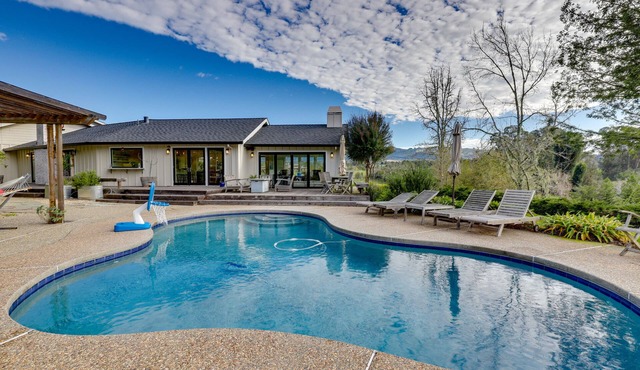 Tranquil Santa Rosa Home w/Private Pool & Views!