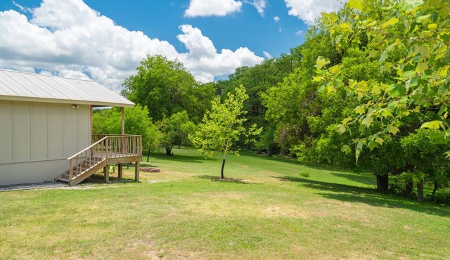 Utopia River Retreat is a secluded paradise nestled along the Sabinal River in the Texas Hill Country. in Utopia