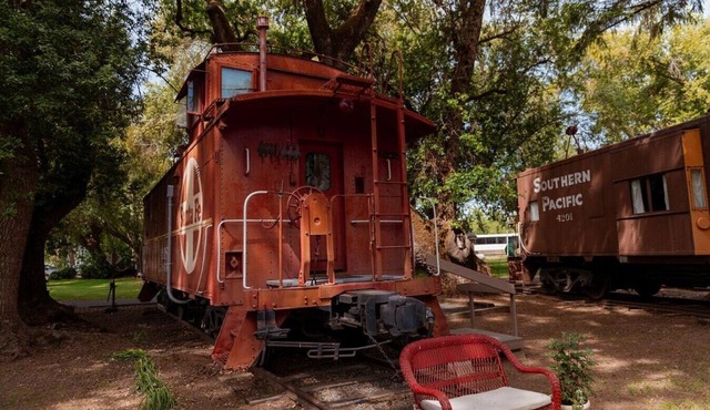 Wild Wild West Railroad Caboose Cabin