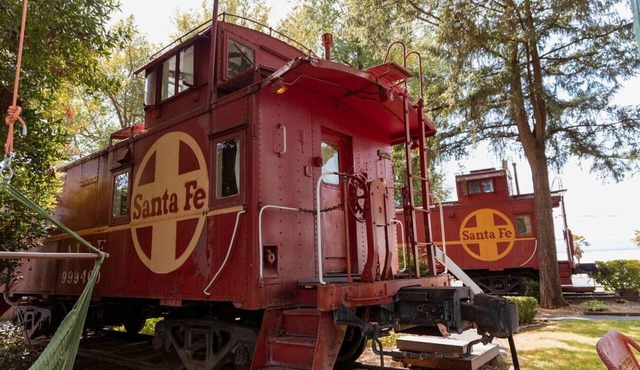 Wine Country Railroad Caboose Cabin
