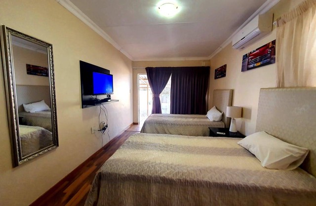 2 people Room in one of the select guesthouses in Mahikeng!