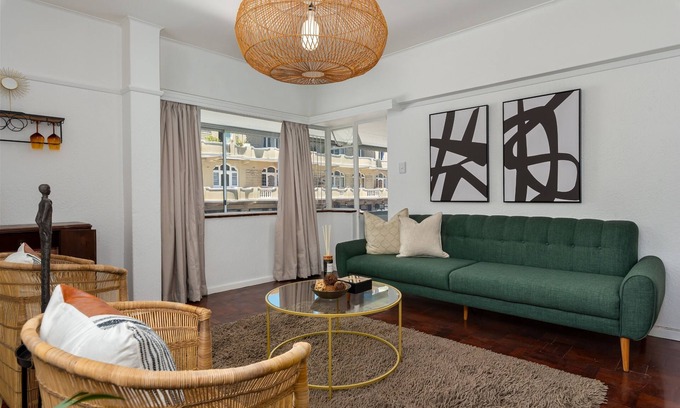 Three Anchor Bay Apartment | Retro Chic living in heart of Sea Point