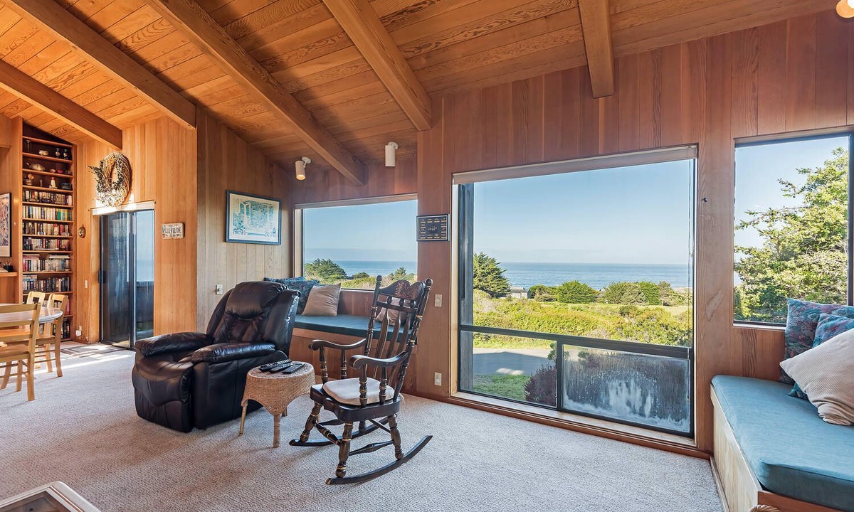 Sea Ranch House | Viglione Fireplace, Hot Tub, & Ocean Views