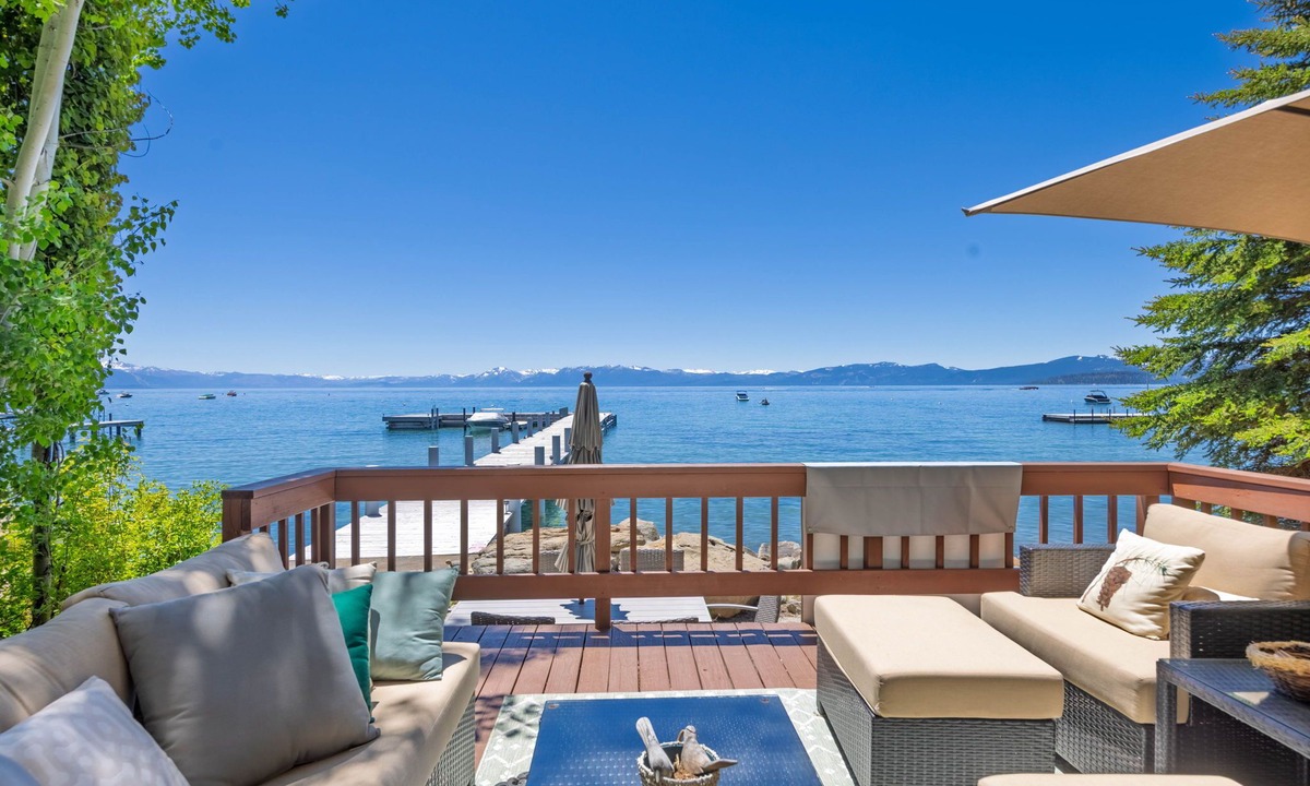 Kings Beach House | Lakefront-use of a shared pier and buoy, pet friendly