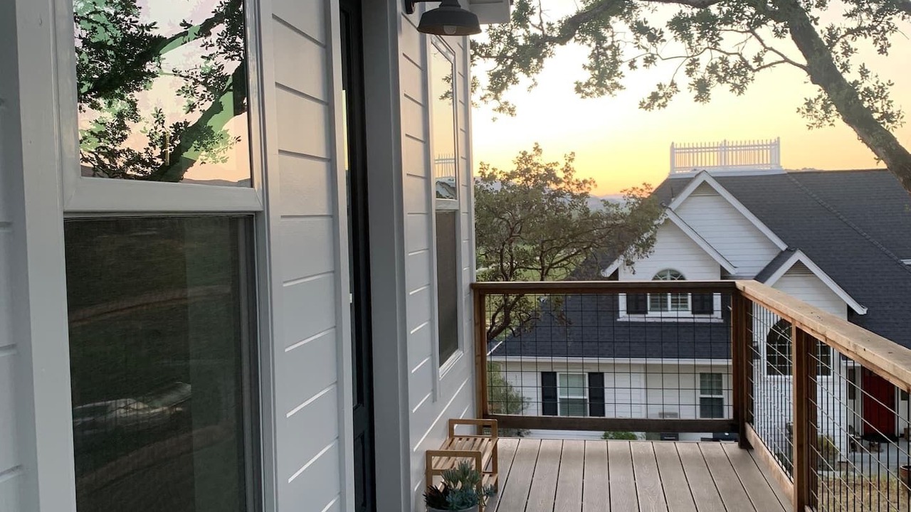 Photo of Patio Balcony in California Wine Country