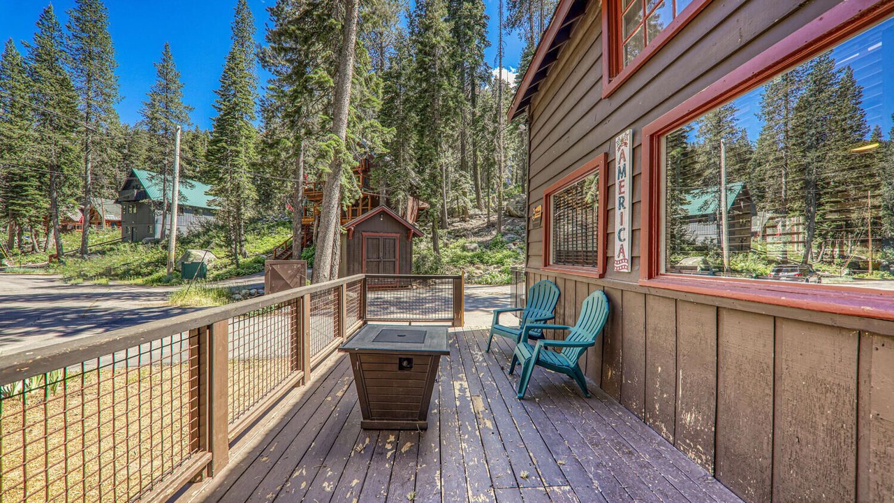 Photo of Patio Balcony in Donner Lake Woods