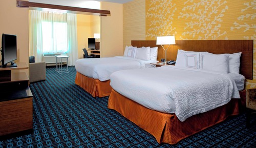 Suite, Multiple Beds, Hearing Accessible (Accessible Bathtub)