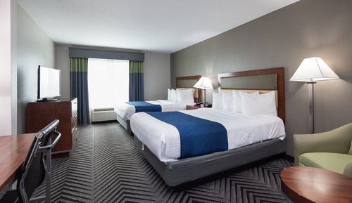 Standard Room, 2 Queen Beds, Non Smoking, Microwave
