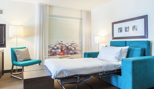 Suite, 1 King Bed with Sofa bed